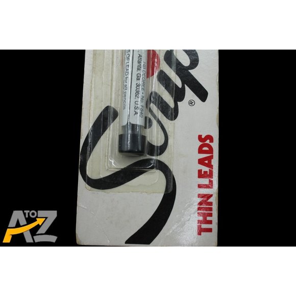 NEW Lot of 4 Scripto Thin Lead Pencil Tubes F849 - 12 Thin Leads Refill - Picture 7 of 9